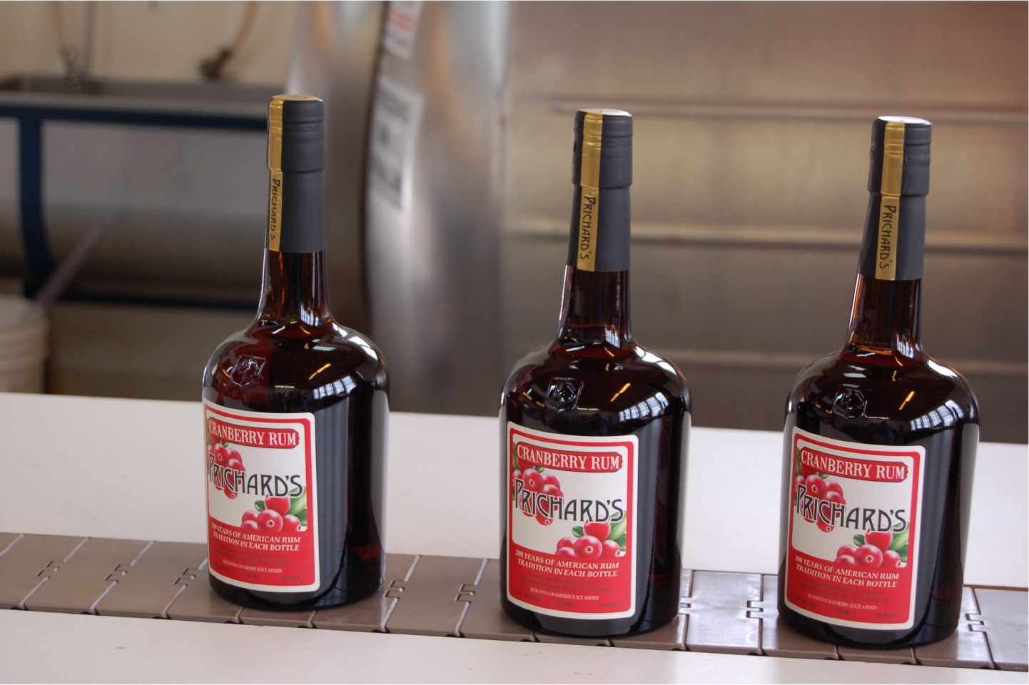Cranberry Rum Bottles