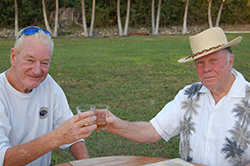 Phil and Kane Fishers Cheers