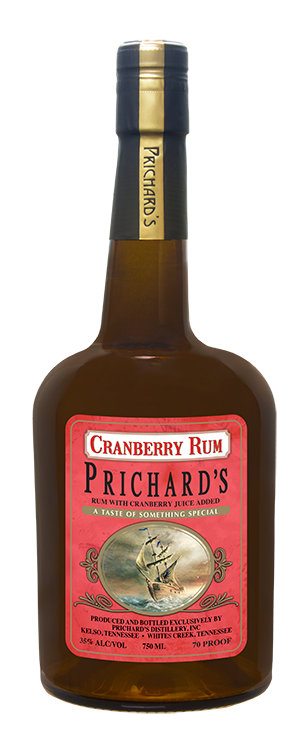 cranberry rum bottle