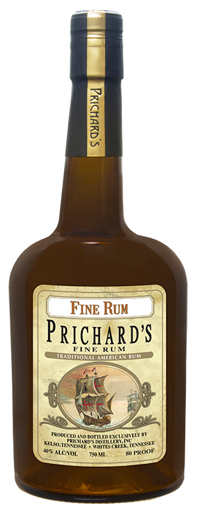 fine rum bottle