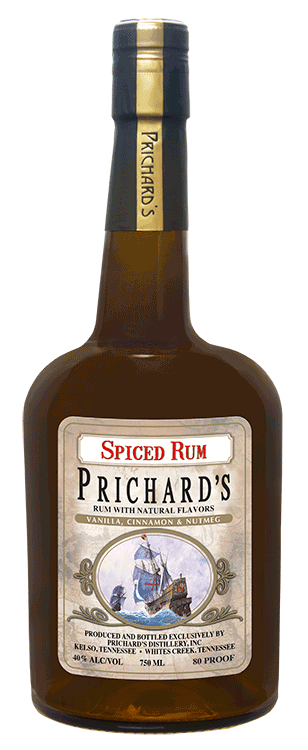spiced rum bottle